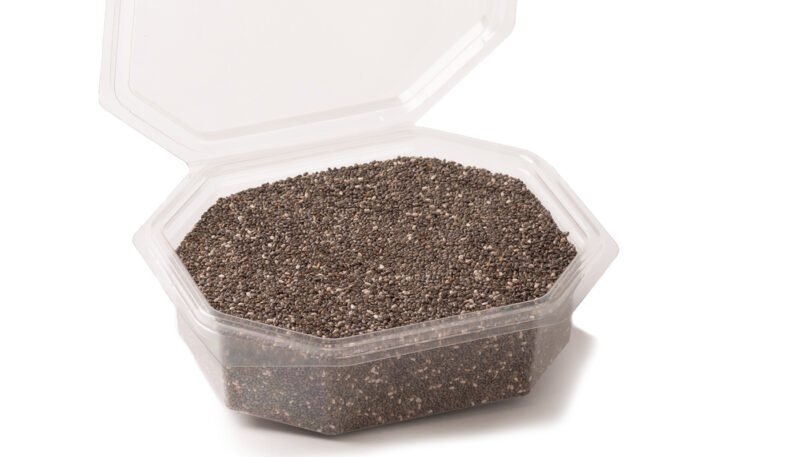 Chiazaad zwart, 250 gram