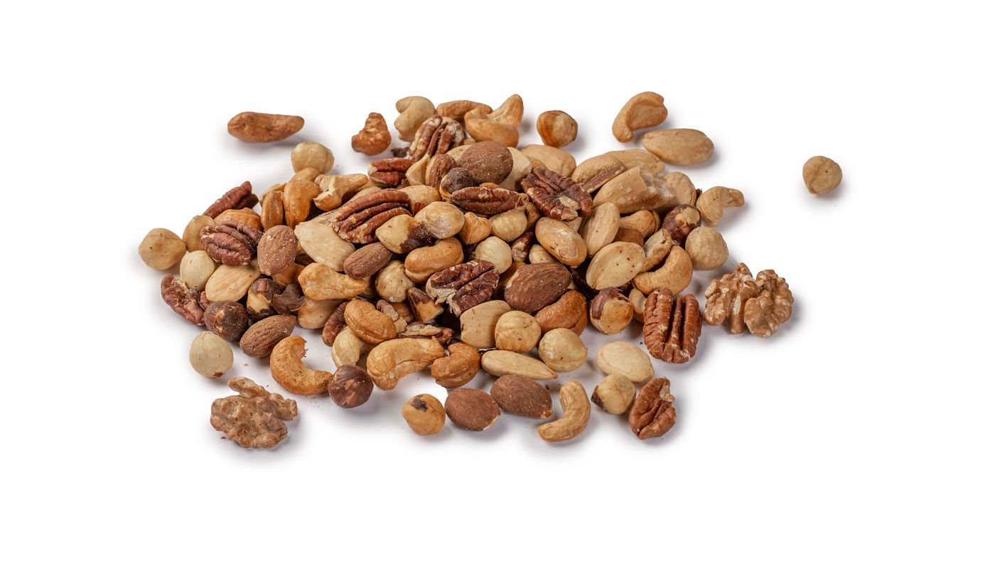 Droog geroosterde mix